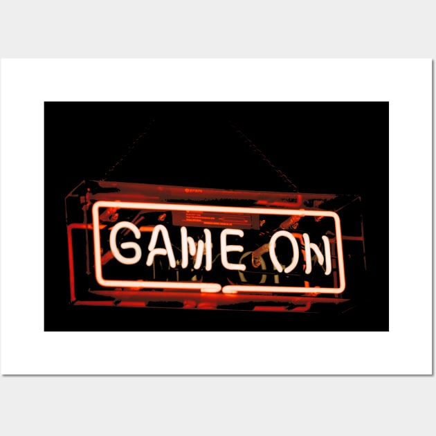 Game on Photograph Wall Art by thecolddots